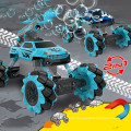 2 in 1Multifunction RC Car 4x4 High Speed Drifting Stunt Bubble Car for kids